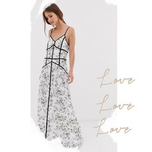 “Madison” Caged Maxi Dress